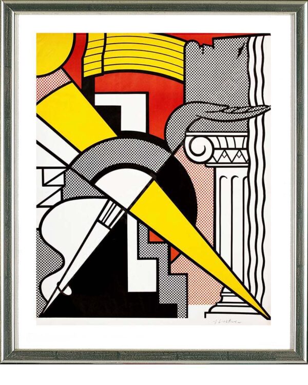 Roy Lichtenstein, Arrow and Columns, 1967
